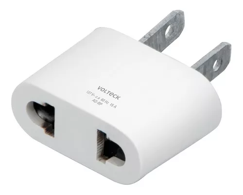  CLAVIJA ADAPTADORA AMERICANO A EUROPEO/REDONDA A PLANA